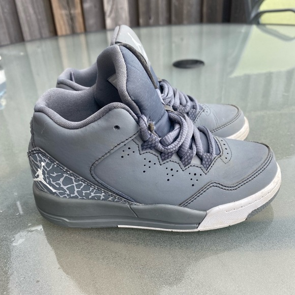 Jordan Flight Origin 2 BP Size 11C  Cool Grey/White-Wolf Grey 705161-003 - Picture 5 of 9